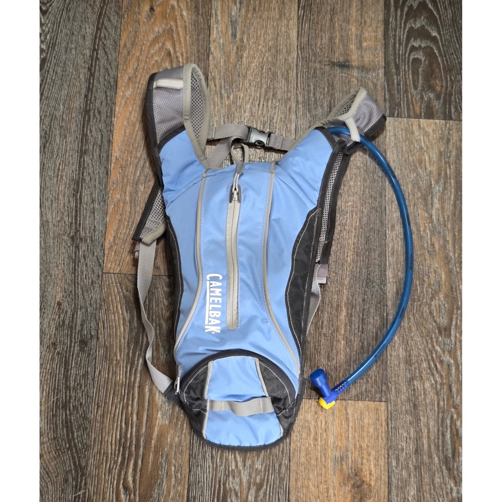 CamelBak Rogue Hydration Pack Backpack Blue Grey Cycling Hiking Outdoor Bag
